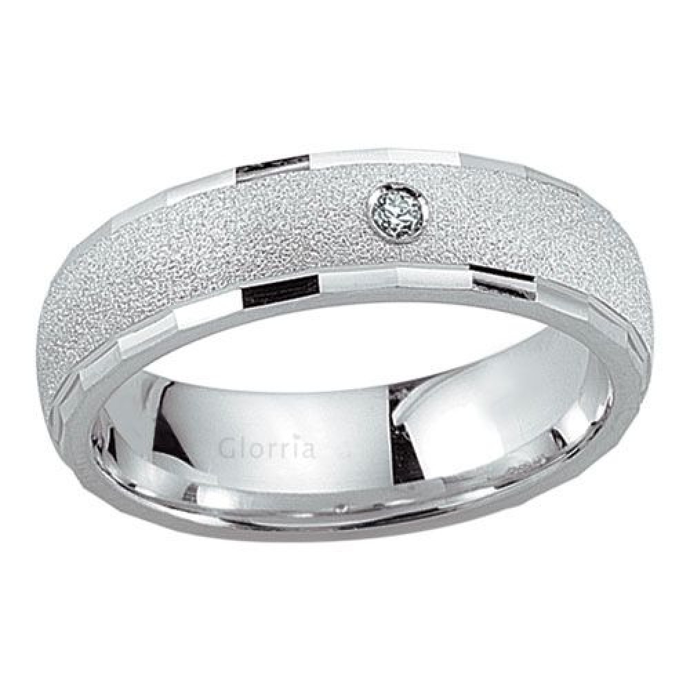 Glorria 925k Sterling Silver 5.5mm Woman Wedding Ring