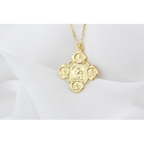 Glorria 925k Sterling Silver Virgin Mary Necklace Glorria 925k Sterling Silver Virgin Mary Necklace