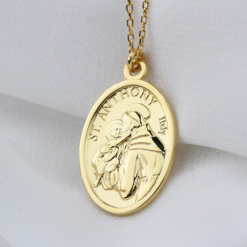 Glorria 925k Sterling Silver St. Antoine Necklace