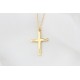 Glorria 925k Sterling Silver Cross Necklace