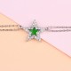 Glorria 925k Sterling Silver Pave Star Bracelet