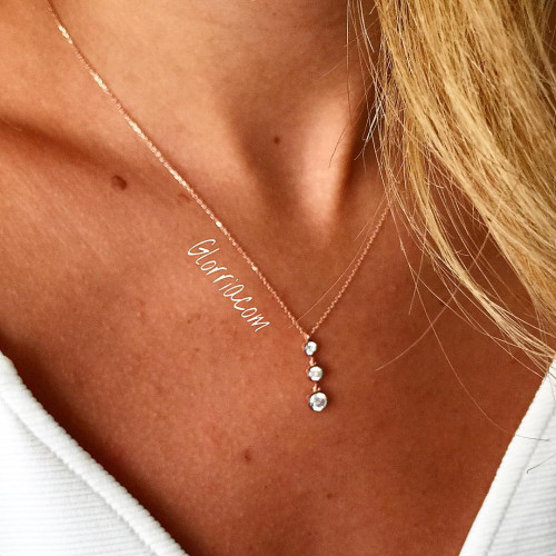 Glorria 925k Sterling Silver Shake Necklace Glorria 925k Sterling Silver Shake Necklace