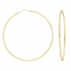 Glorria 14k Solid Gold 5,5 cm Hoop Earrings