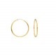 Glorria Gold 2,5 cm Hoop Earrings
