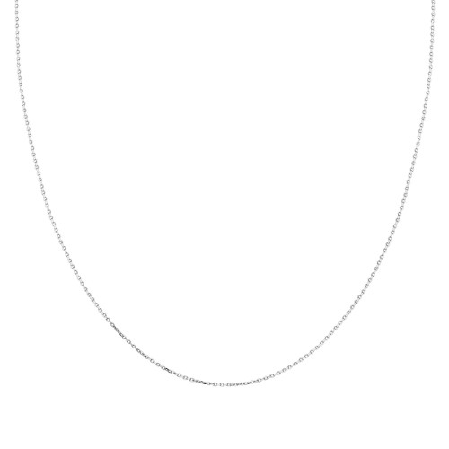 Glorria 14k Solid Gold 20 Micron White Forse Chain Glorria 14k Solid Gold 20 Micron White Forse Chain