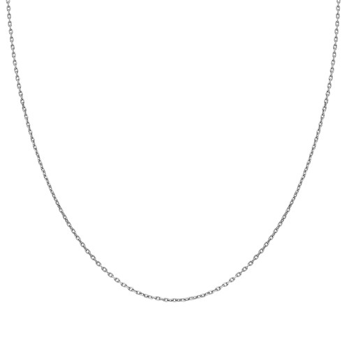 Glorria 14k Solid Gold 30 Mikron White Forse Chain Glorria 14k Solid Gold 30 Mikron White Forse Chain