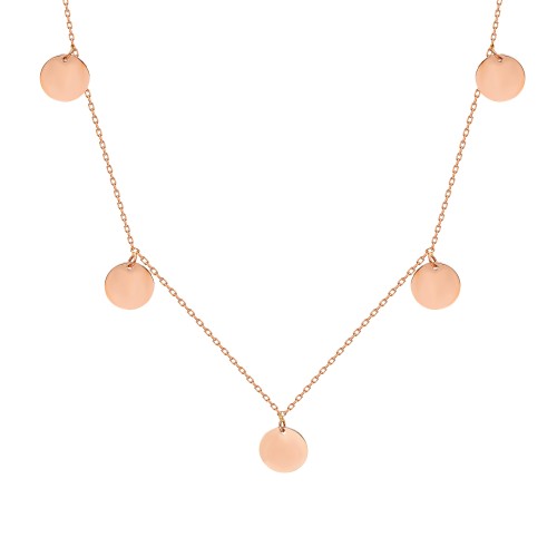 Glorria 14k Solid Gold Plate Necklace Glorria 14k Solid Gold Plate Necklace
