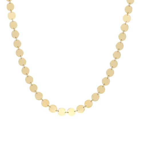 Glorria 14k Solid Gold 50cm Scaled Necklace Glorria 14k Solid Gold 50cm Scaled Necklace