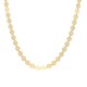 Glorria 14k Solid Gold 50cm Scaled Necklace