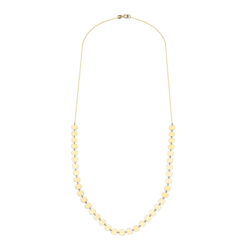 Glorria 14k Solid Gold 50cm Scaled Necklace Glorria 14k Solid Gold 50cm Scaled Necklace