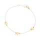 Glorria 14k Solid Gold Star Bracelet