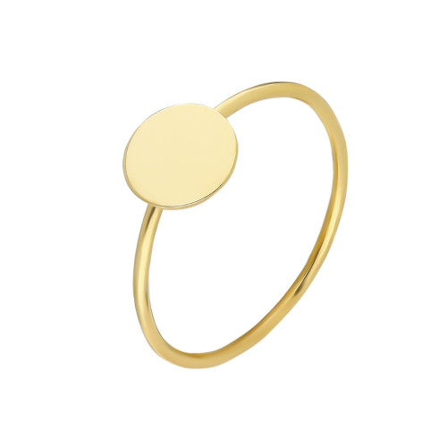 Glorria 14k Solid Gold Plate Ring Glorria 14k Solid Gold Plate Ring