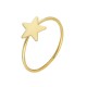 Glorria 14k Solid Gold Star Ring