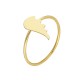 Glorria 14k Solid Gold Wing Ring