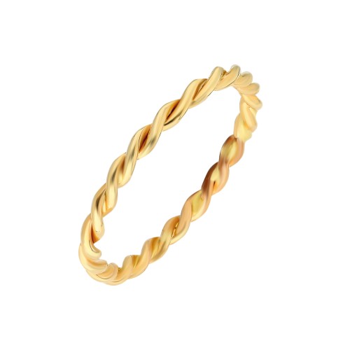 Glorria 14k Solid Gold Twisted Ring Glorria 14k Solid Gold Twisted Ring