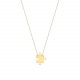 Glorria 14k Solid Gold Puzzle Necklace