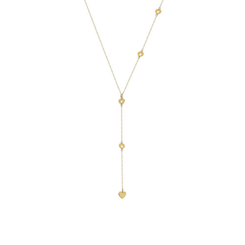 Glorria 14k Solid Gold Heart Necklace Glorria 14k Solid Gold Heart Necklace