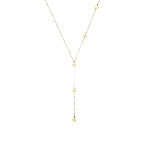 Glorria 14k Solid Gold Star Necklace Glorria 14k Solid Gold Star Necklace