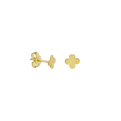 Glorria 14k Solid Gold Flower Earring Glorria 14k Solid Gold Flower Earring