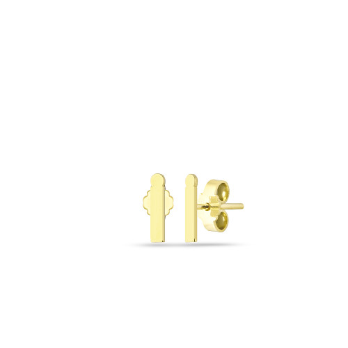 Glorria 14k Solid Gold İ Letter Earring Glorria 14k Solid Gold İ Letter Earring