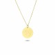 Glorria 14k Solid Gold Taurus Zodiac Necklace