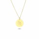 Glorria 14k Solid Gold Lion Zodiac Necklace