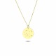 Glorria 14k Solid Gold Scorpio Zodiac Necklace