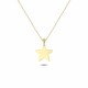 Glorria 14k Solid Gold Star Necklace