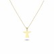 Glorria 14k Solid Gold Angel Necklace