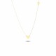 Glorria 14k Solid Gold Heart Necklace