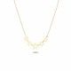 Glorria 14k Solid Gold Star Necklace