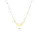 Glorria 14k Solid Gold Flower Necklace