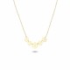 Glorria 14k Solid Gold Daisy Necklace