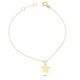 Glorria 14k Solid Gold Star Bracelet