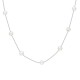Glorria 925k Sterling Silver Pearl Necklace, Flower Gift Set