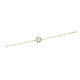 Glorria 14k Solid Gold Sun Bracelet