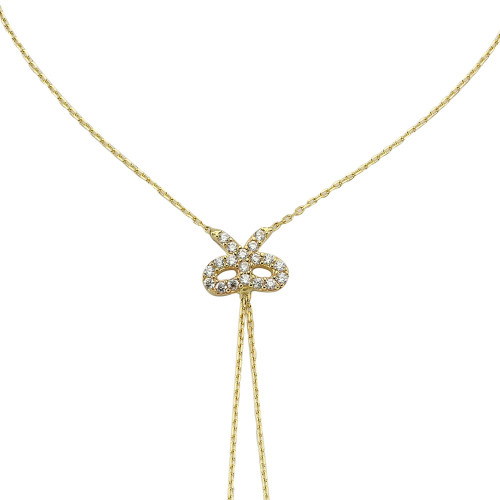 Glorria 14k Solid Gold Bow Shahmaran Bracelet Glorria 14k Solid Gold Bow Shahmaran Bracelet