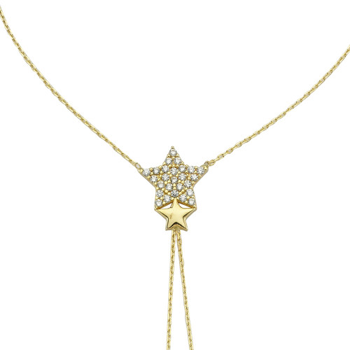 Glorria 14k Solid Gold Star Shahmaran Bracelet Glorria 14k Solid Gold Star Shahmaran Bracelet