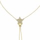 Glorria 14k Solid Gold Star Shahmaran Bracelet