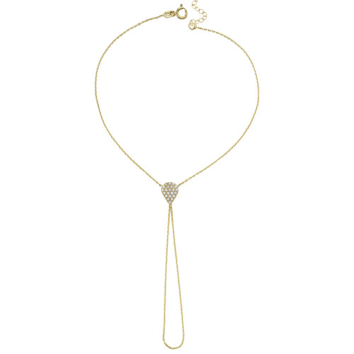 Glorria 14k Solid Gold Drop Shahmaran Bracelet Glorria 14k Solid Gold Drop Shahmaran Bracelet