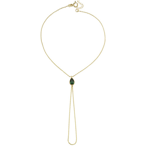 Glorria 14k Solid Gold Drop Shahmaran Bracelet Glorria 14k Solid Gold Drop Shahmaran Bracelet