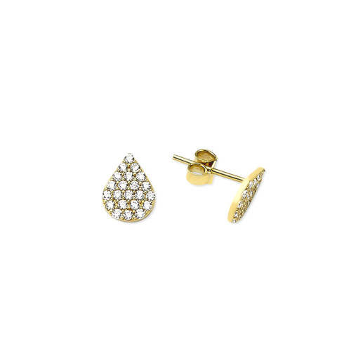 Glorria 14k Solid Gold Drop Earring Glorria 14k Solid Gold Drop Earring