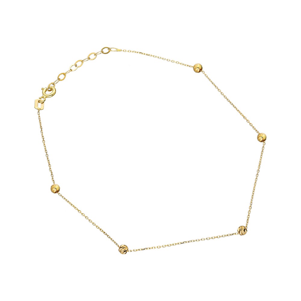 Glorria 14k Solid Gold Dorika Bracelet