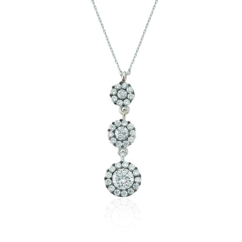 Glorria 925k Sterling Silver Shake Necklace Glorria 925k Sterling Silver Shake Necklace