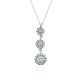 Glorria 925k Sterling Silver Shake Necklace