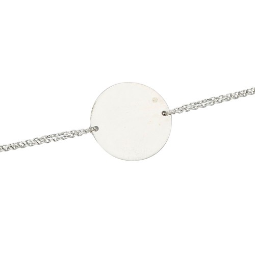 Glorria 925k Sterling Silver Plate Bracelet Glorria 925k Sterling Silver Plate Bracelet