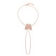 Glorria 925k Sterling Silver Rose Butterfly Shahmaran Glorria 925k Sterling Silver Rose Butterfly Shahmaran